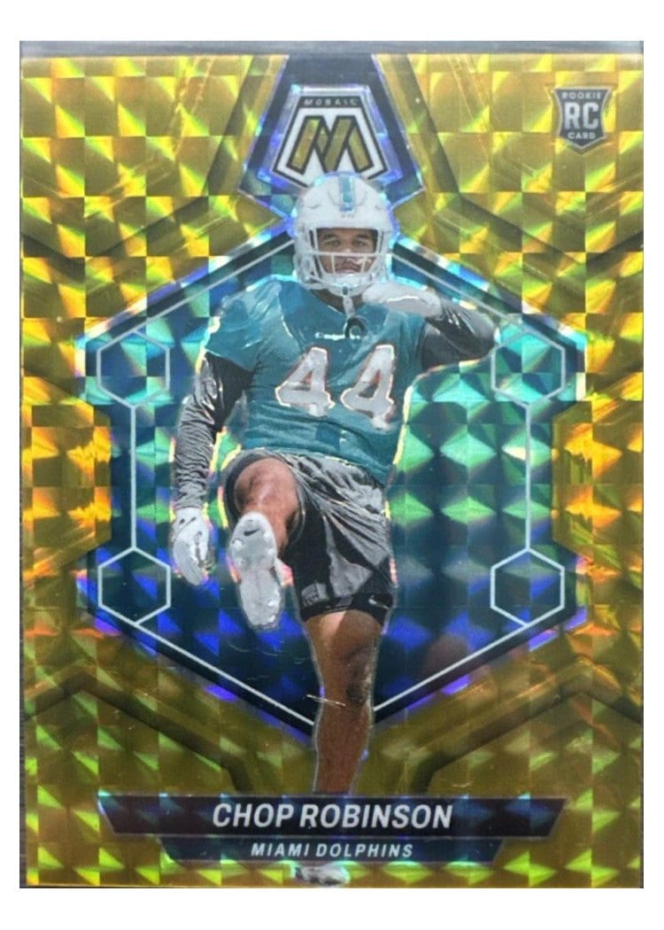 2024 Panini Mosaic Base Set Chop Robinson #321 card
