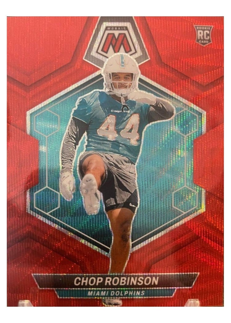 2024 Panini Mosaic Base Set Chop Robinson #321 card