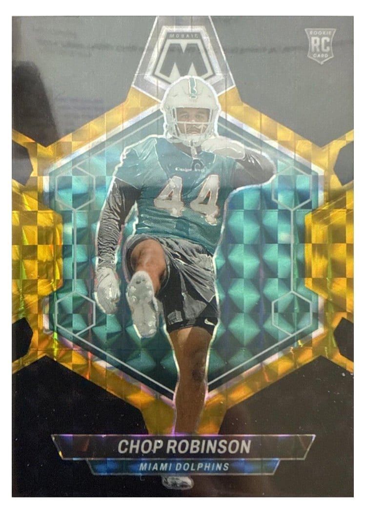 2024 Panini Mosaic Base Set Chop Robinson #321 card