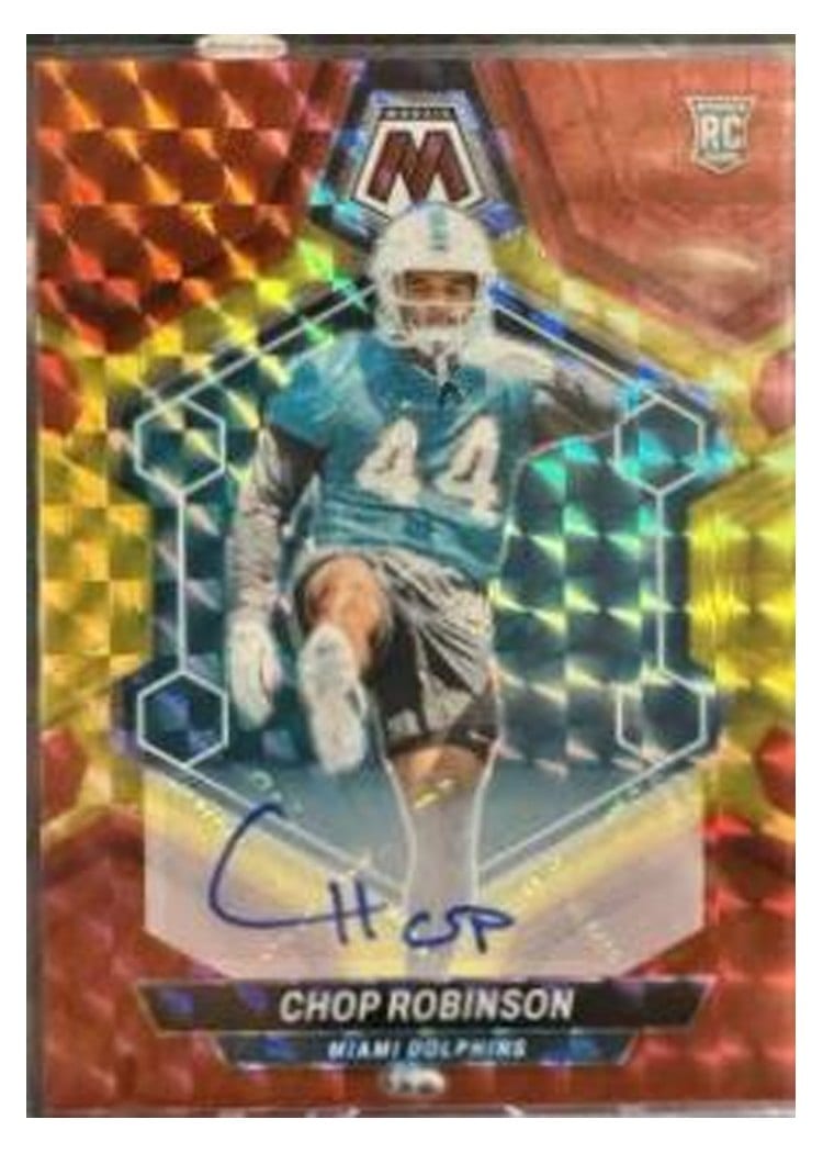 2024 Panini Mosaic Base Set Chop Robinson #321 card