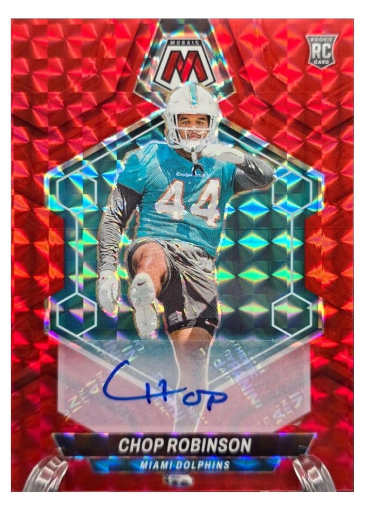 2024 Panini Mosaic Base Set Chop Robinson #321 card