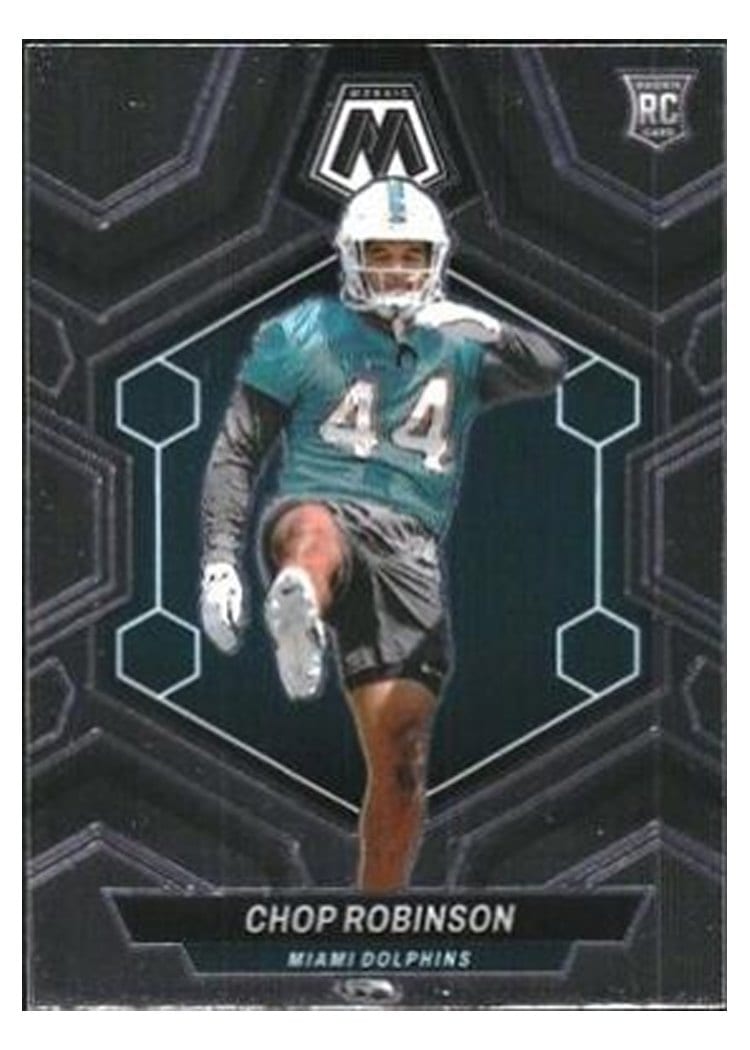 2024 Panini Mosaic Base Set Chop Robinson #321 card