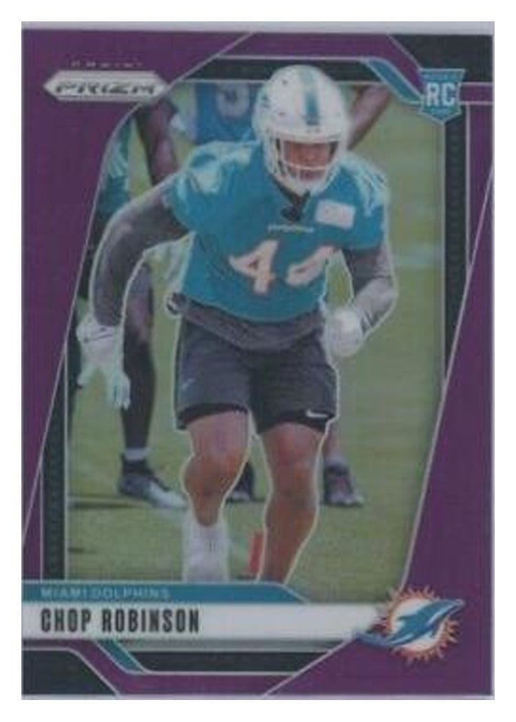 2024 Panini Prizm Base Set Chop Robinson #319 card