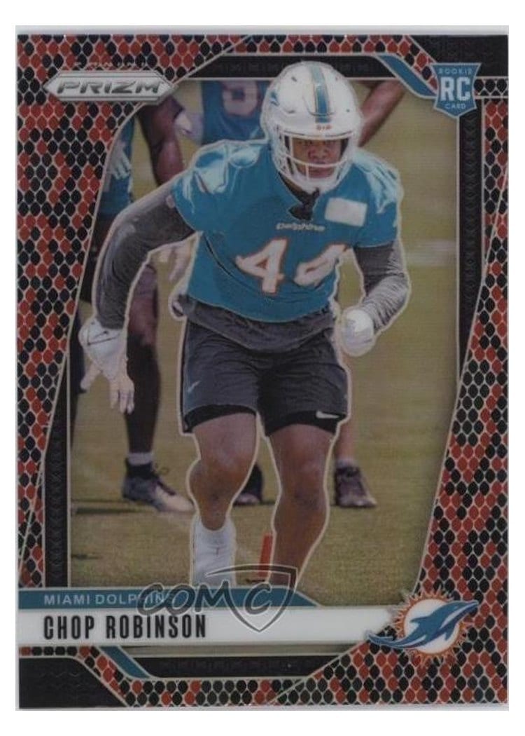 2024 Panini Prizm Base Set Chop Robinson #319 card