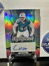 2024 Panini Prizm Significant Signatures Chop Robinson #SS-CRN card