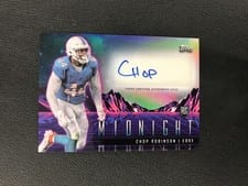 2024 Topps Midnight Rookie Horizon Signatures Chop Robinson #RHS-CR card