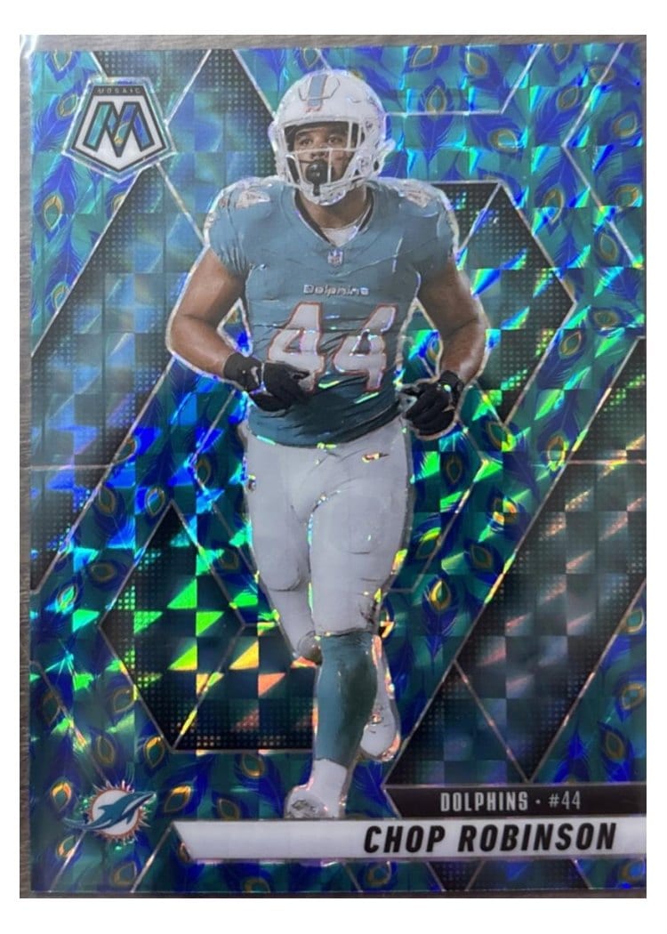 2025 Panini Mosaic Base Set Chop Robinson #20 card