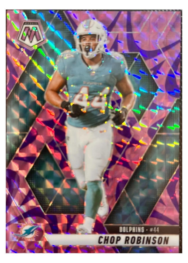 2025 Panini Mosaic Base Set Chop Robinson #20 card
