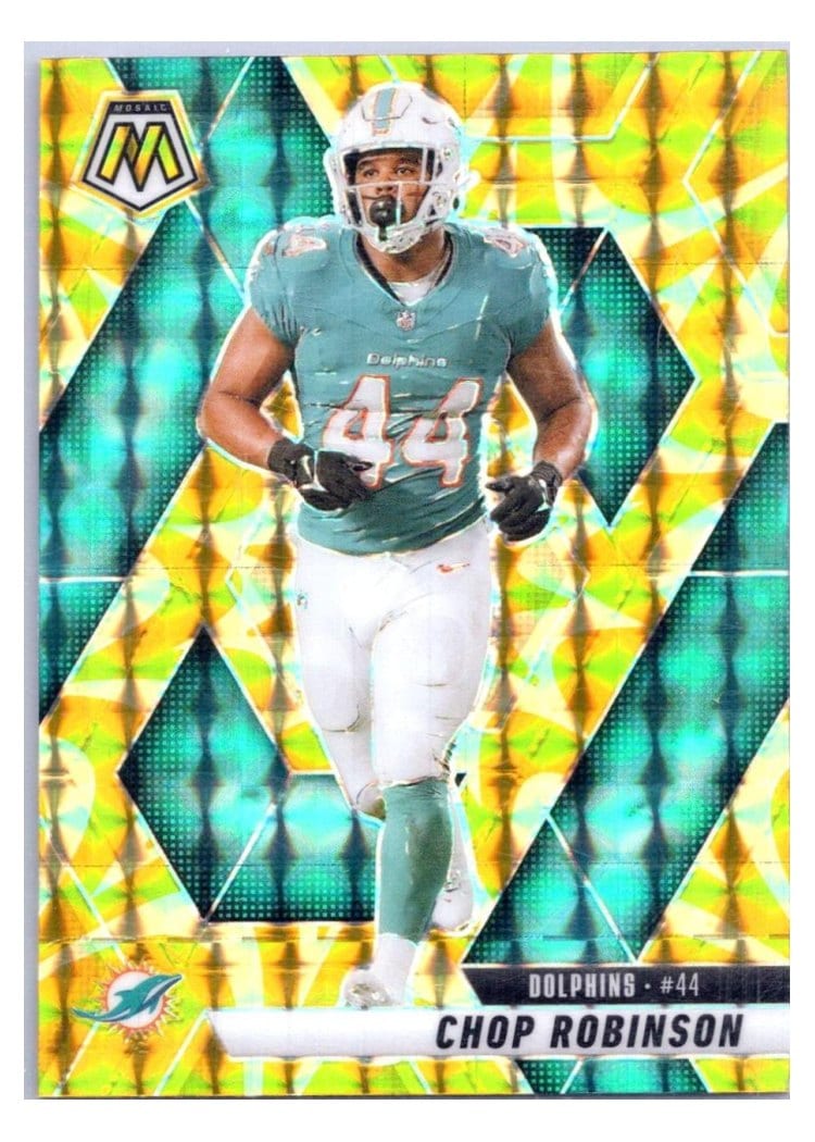 2025 Panini Mosaic Base Set Chop Robinson #20 card