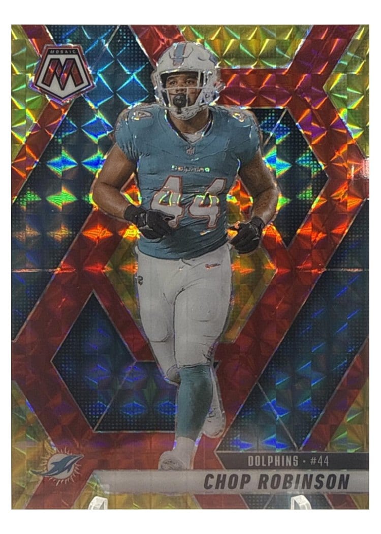 2025 Panini Mosaic Base Set Chop Robinson #20 card