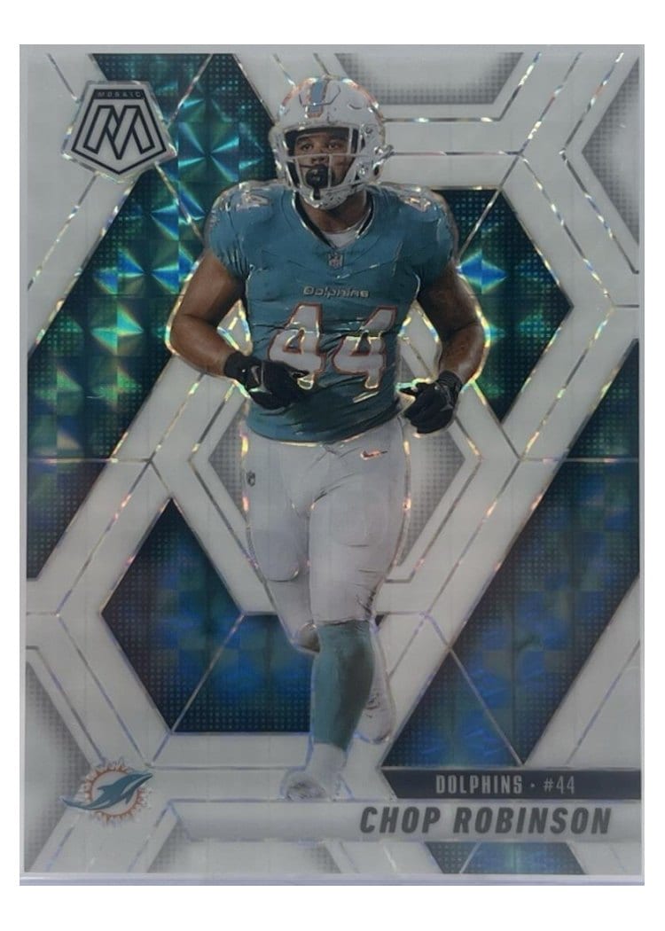2025 Panini Mosaic Base Set Chop Robinson #20 card