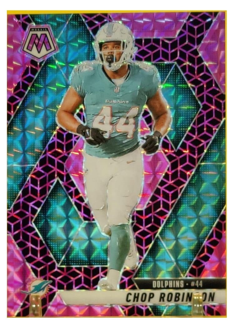 2025 Panini Mosaic Base Set Chop Robinson #20 card