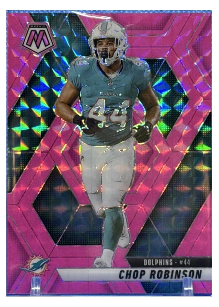 2025 Panini Mosaic Base Set Chop Robinson #20 card
