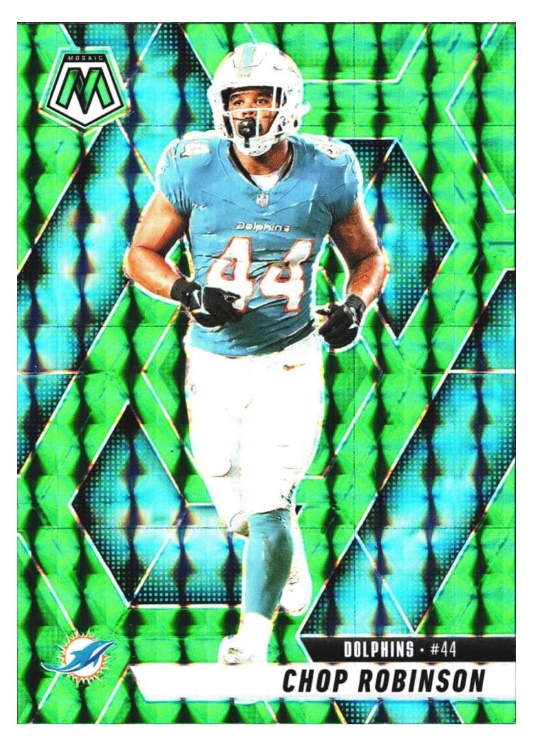 2025 Panini Mosaic Base Set Chop Robinson #20 card