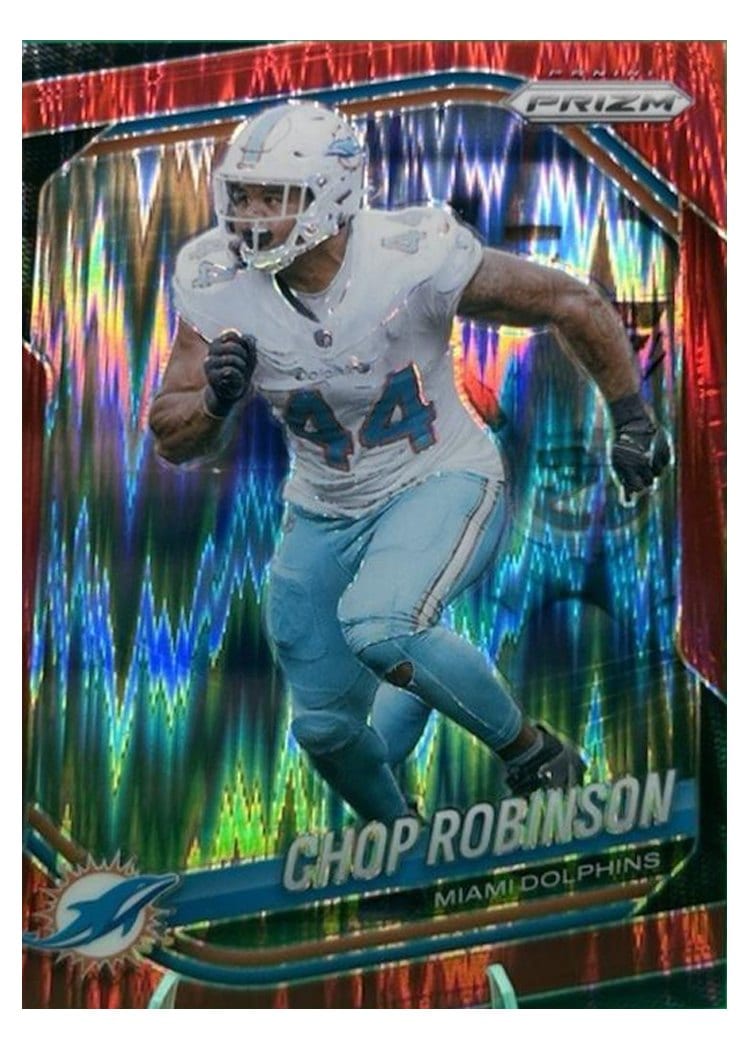 2025 Panini Prizm Base Set Chop Robinson #20 card
