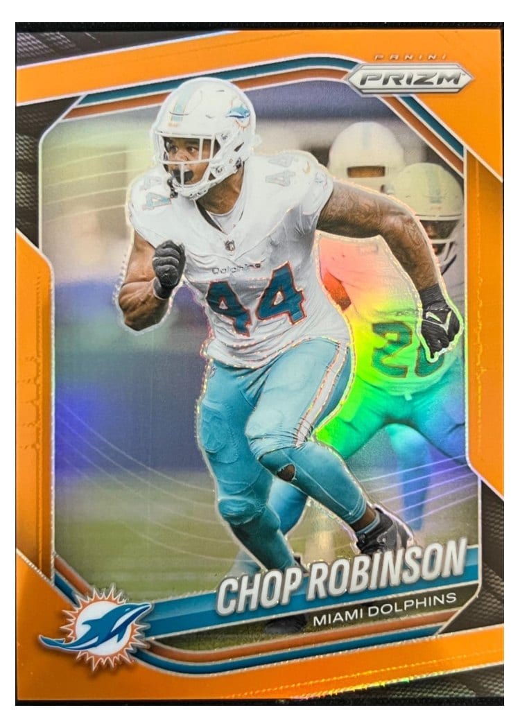 2025 Panini Prizm Base Set Chop Robinson #20 card