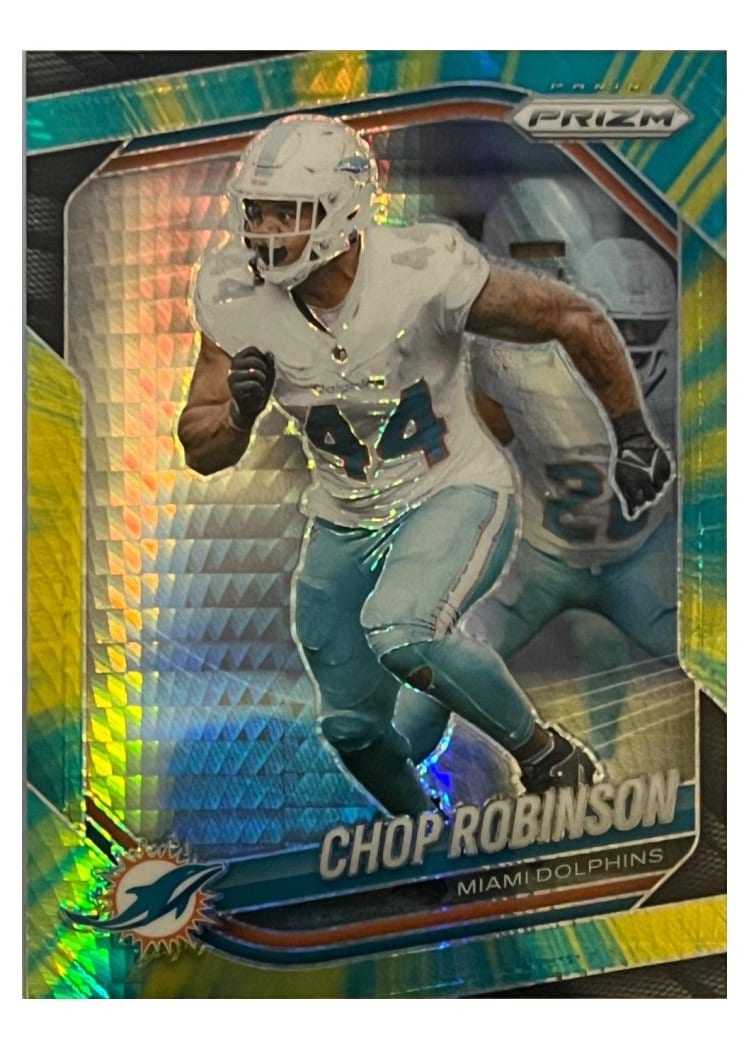 2025 Panini Prizm Base Set Chop Robinson #20 card