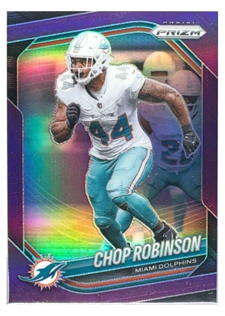 2025 Panini Prizm Base Set Chop Robinson #20 card