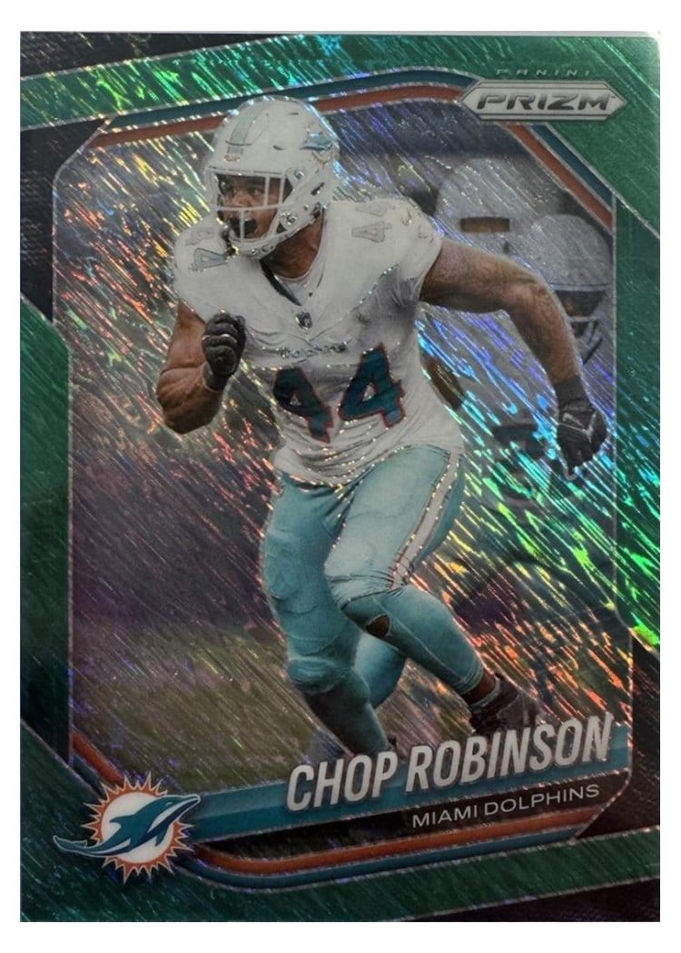 2025 Panini Prizm Base Set Chop Robinson #20 card