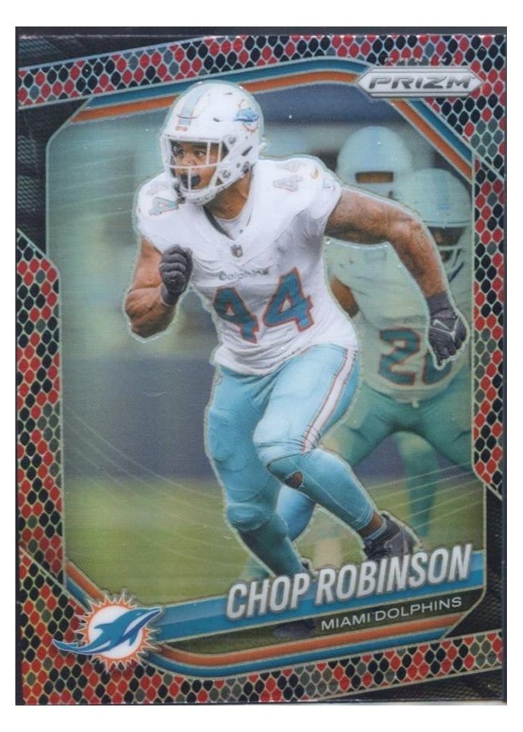 2025 Panini Prizm Base Set Chop Robinson #20 card