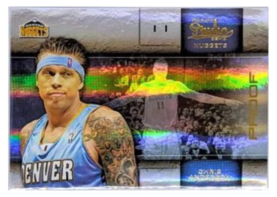 2009 Panini Studio Chris Andersen #7 card