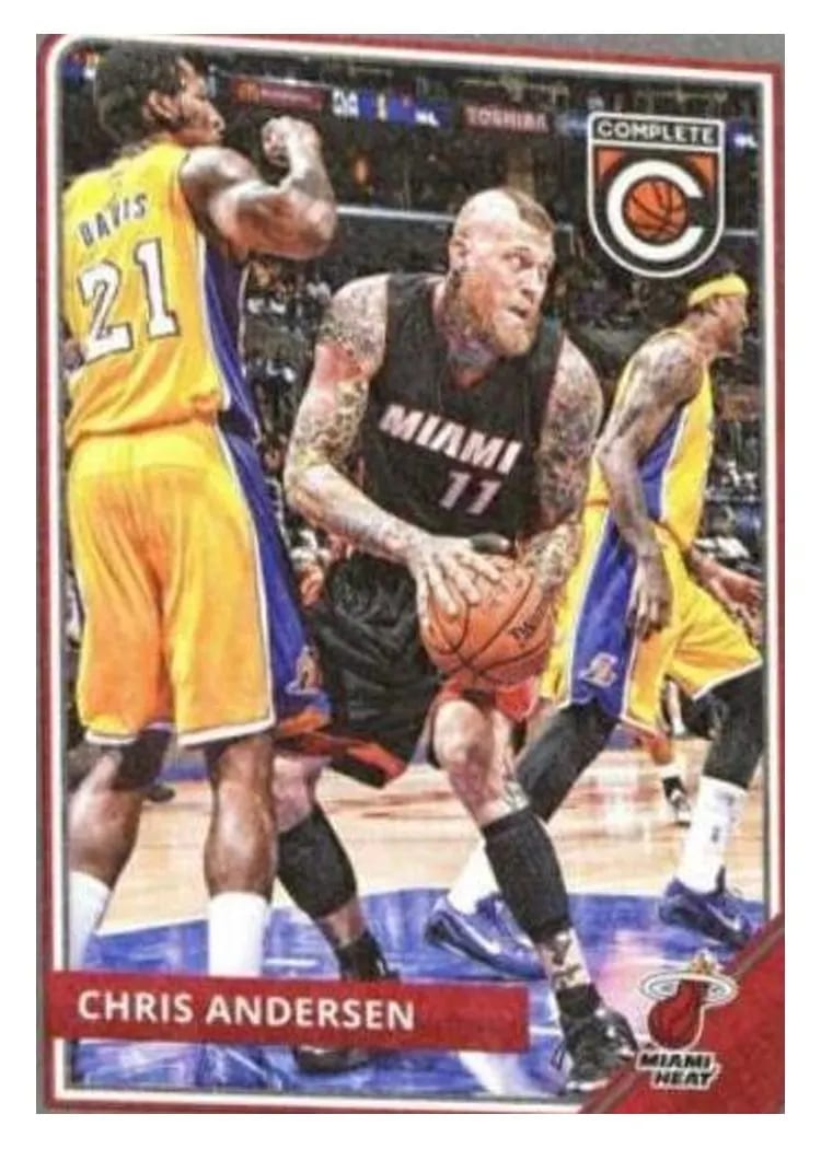 2015 Panini Complete Chris Andersen #13 card