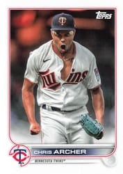 2022 Topps Mini Base Set Chris Archer #US233 card