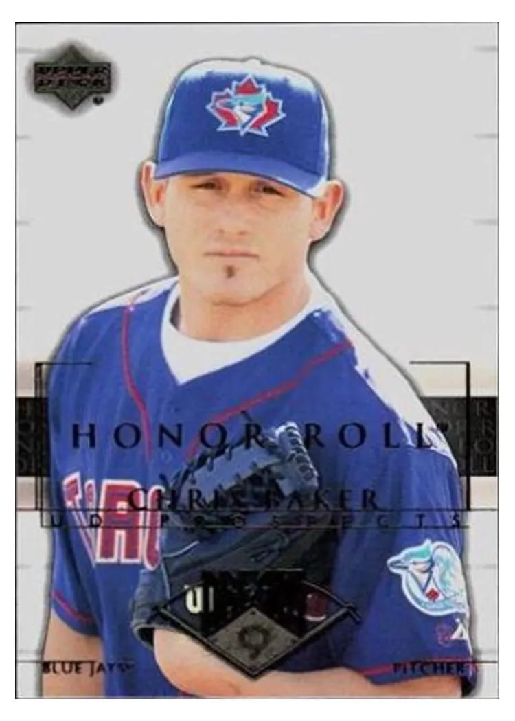 2002 Upper Deck Honor Roll Chris Baker #20 card