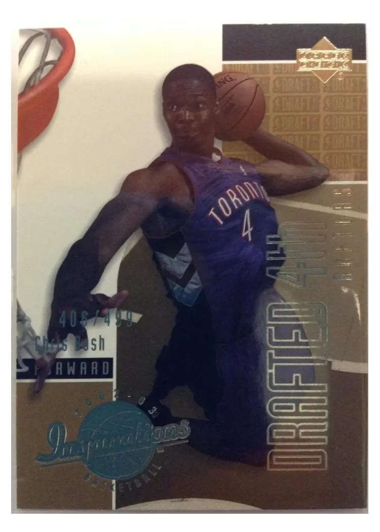 2002 Upper Deck Inspirations Chris Bosh #159 card