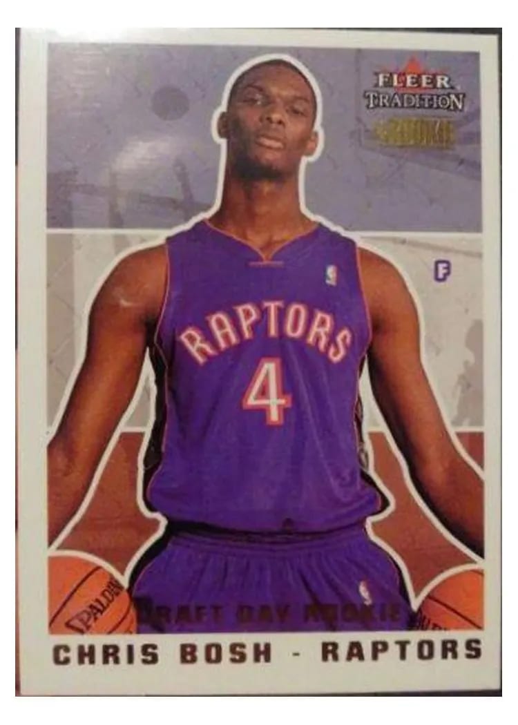 2003 Fleer Chris Bosh #264 card