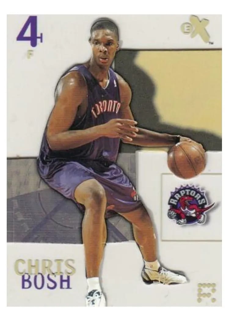 2003 Fleer E-X Chris Bosh #92 card