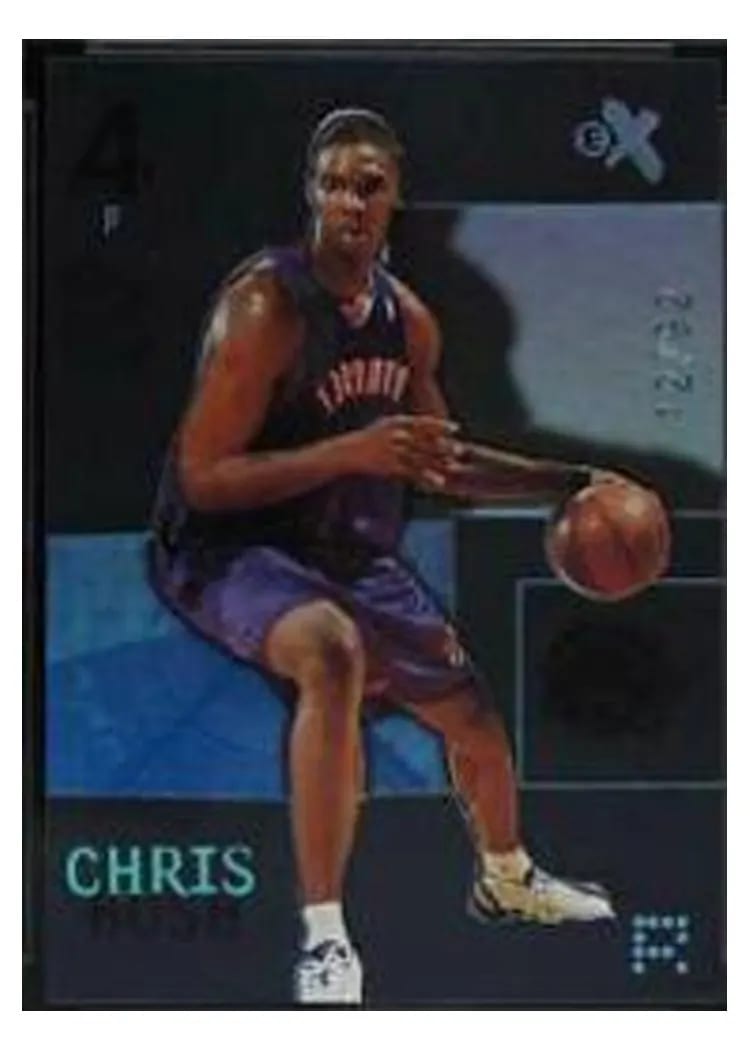 2003 Fleer E-X Chris Bosh Now #92 card