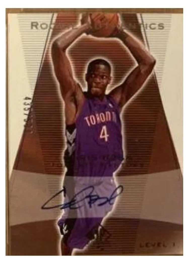 2003 SP Authentic Chris Bosh Autograph #151