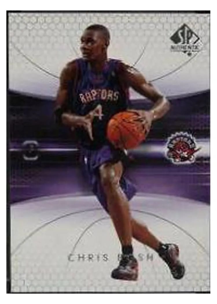 2004 SP Authentic Chris Bosh #84 card