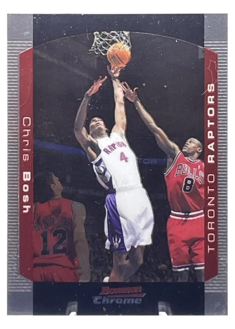 2004 Upper Deck Exquisite Collection Chris Bosh Chrome #38 card