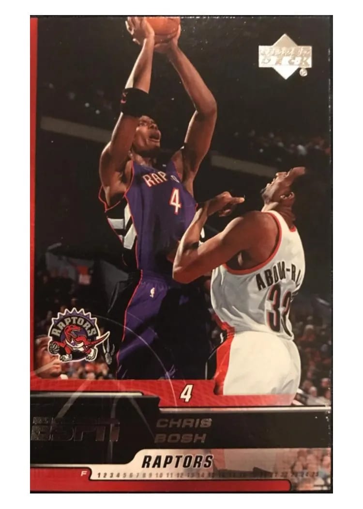 2005 Upper Deck ESPN Chris Bosh #84 card