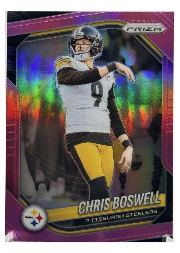 2025 Panini Prizm Base Set Chris Boswell Pink #174 card