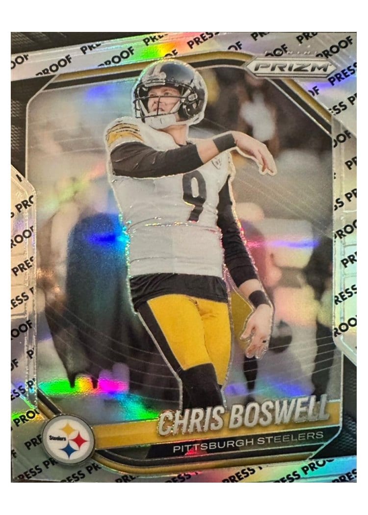 2025 Panini Prizm Base Set Chris Boswell #174 card