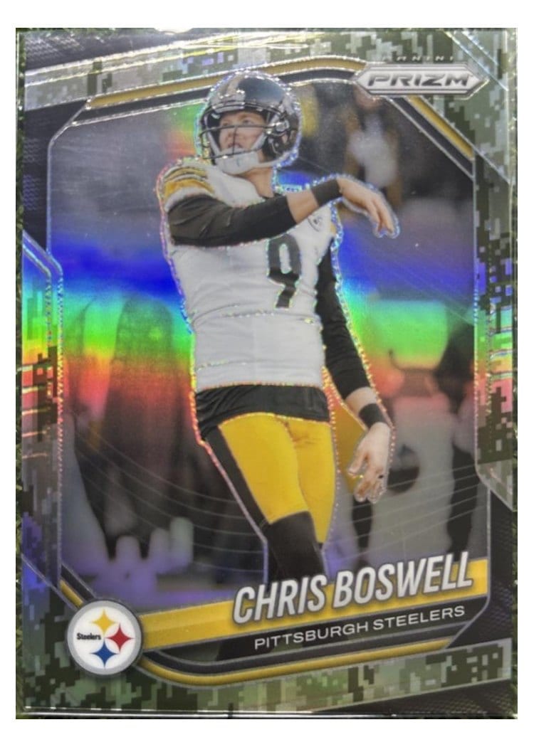 2025 Panini Prizm Base Set Chris Boswell #174 card