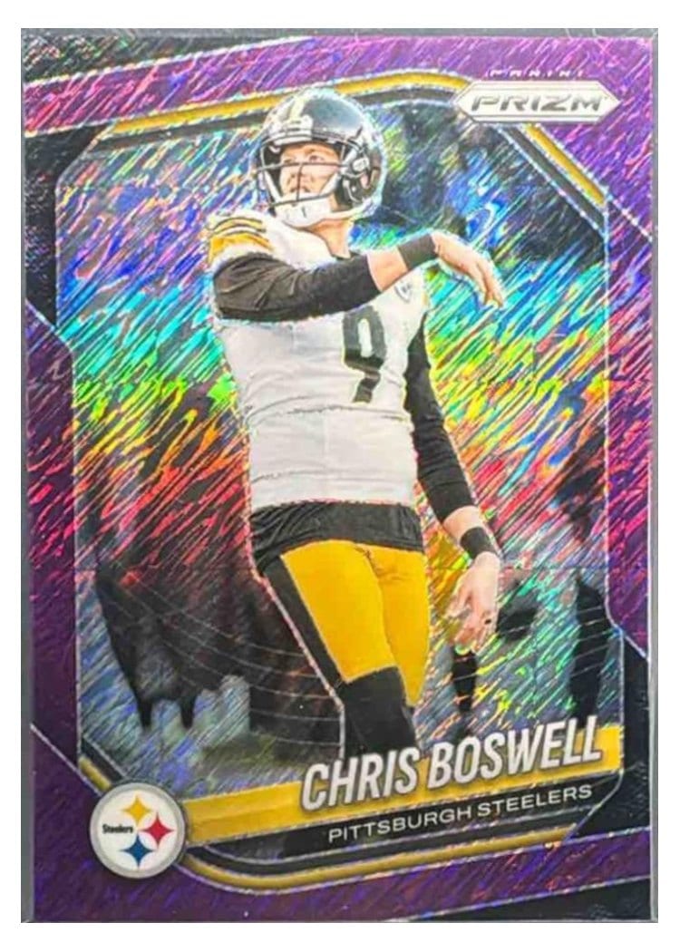 2025 Panini Prizm Base Set Chris Boswell #174 card