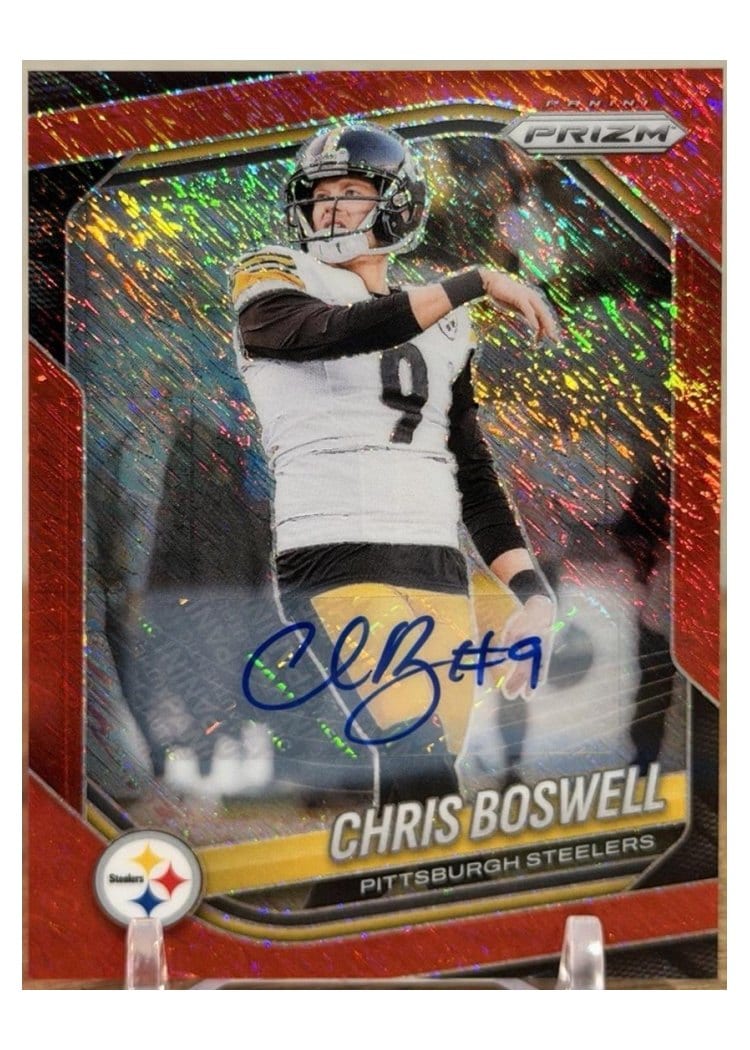 2025 Panini Prizm Base Set Chris Boswell #174 card