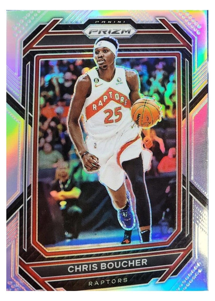 2022-23 Panini Prizm Base Set Chris Boucher Silver Prizm #30 card