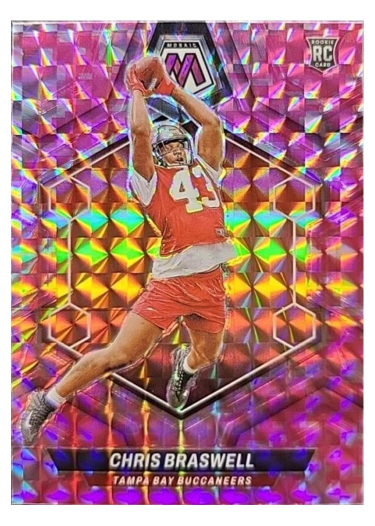 2024 Panini Mosaic Base Set Chris Braswell #354 card
