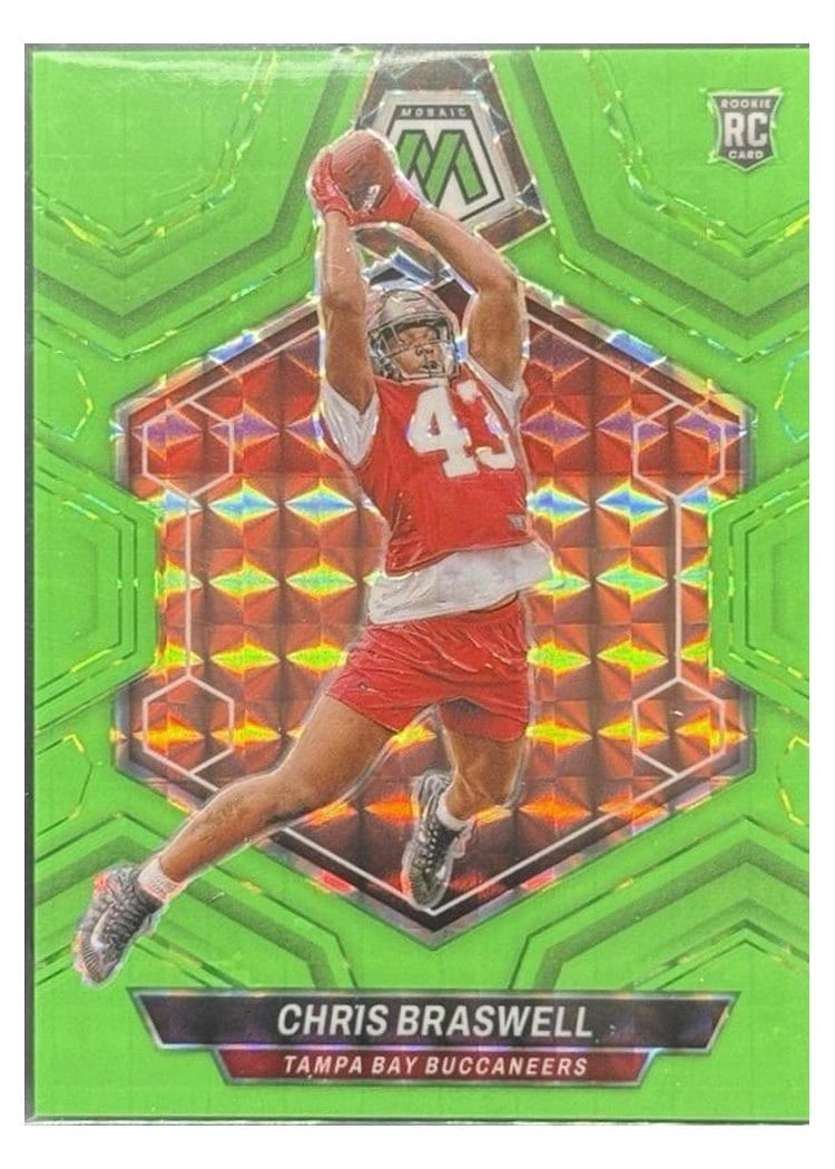 2024 Panini Mosaic Base Set Chris Braswell #354 card