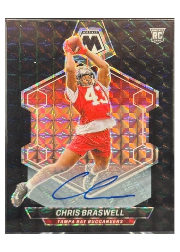 2024 Panini Mosaic Base Set Chris Braswell #354 card