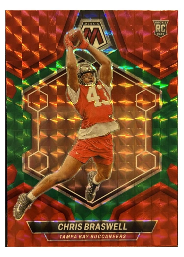 2024 Panini Mosaic Base Set Chris Braswell #354 card
