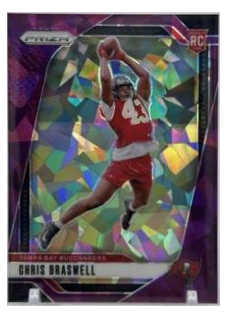 2024 Panini Prizm Base Set Chris Braswell #320 card