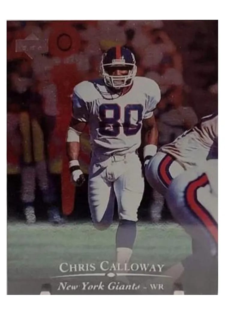1996 Upper Deck Silver Chris Calloway #80 card