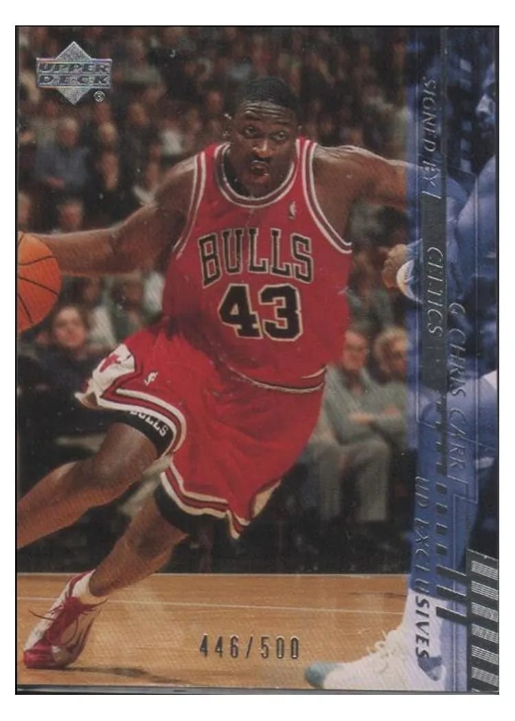 2000 Upper Deck Chris Carr #21 card
