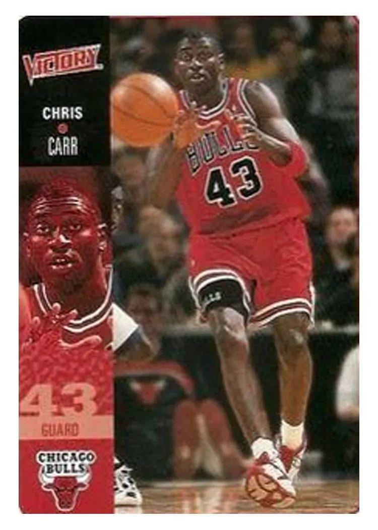 2000 Upper Deck Victory Chris Carr #27 card